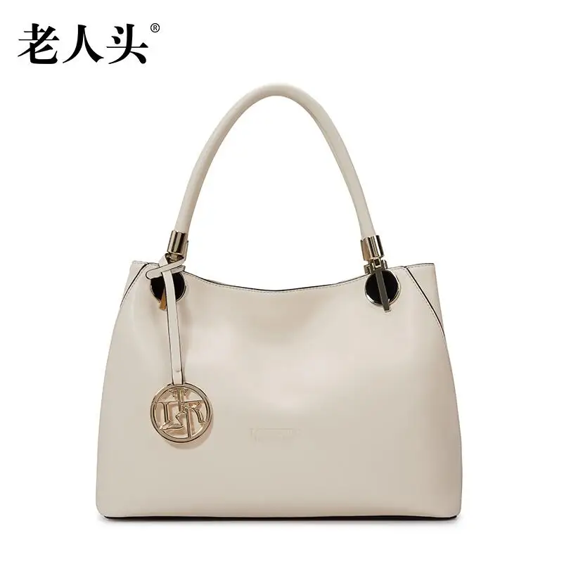 LAORENTOU2016 new high quality luxury fashion brand shoulder portable leather bag counter genuine well known brands
