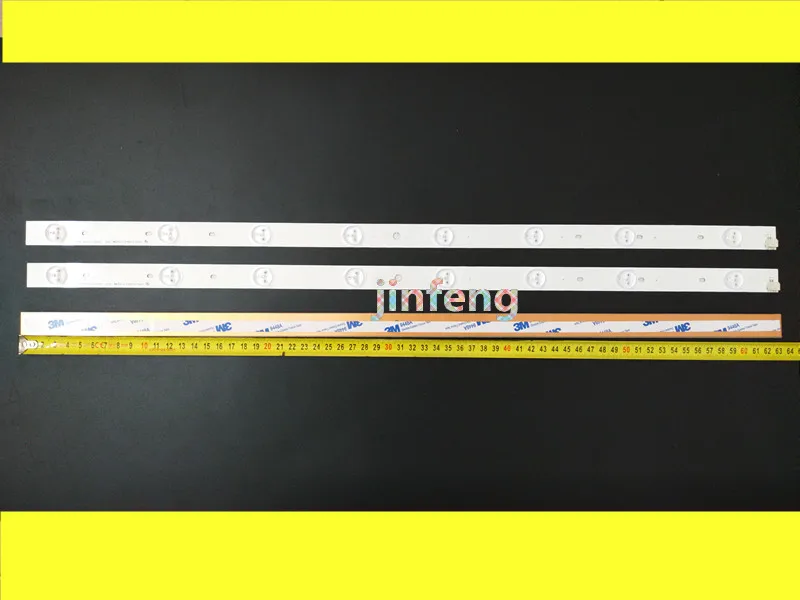 Tiras Led De Retroiluminación, Accesorio Para Televisor Toshiba De 32 ", 32P1300D (G), Sut320Af9_Reu1.0_121012-8Led, 630Mm, 3 Unidades