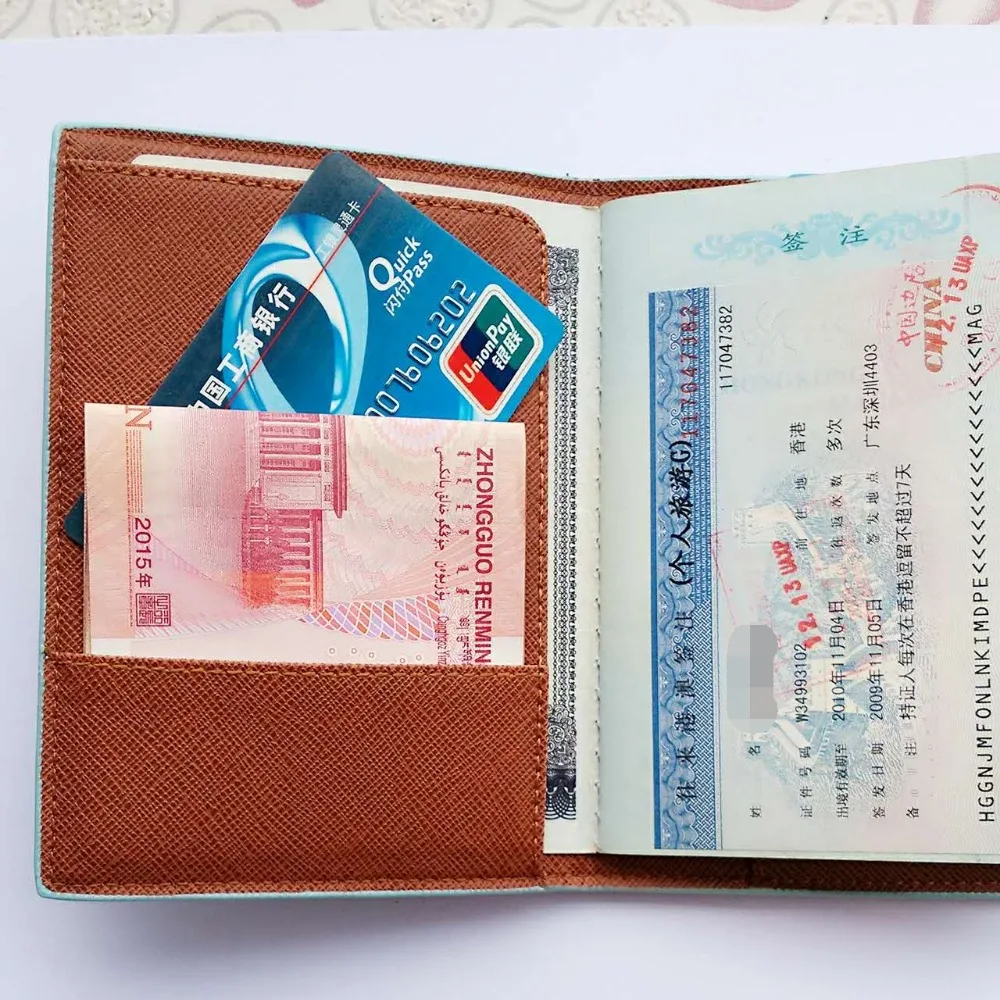 Розовый цветочный Держатель для паспорта для женщин, ПУ кожа путешествия ID карты сумки Обложка для паспорта, летная сумка, портмоне 14*10 см