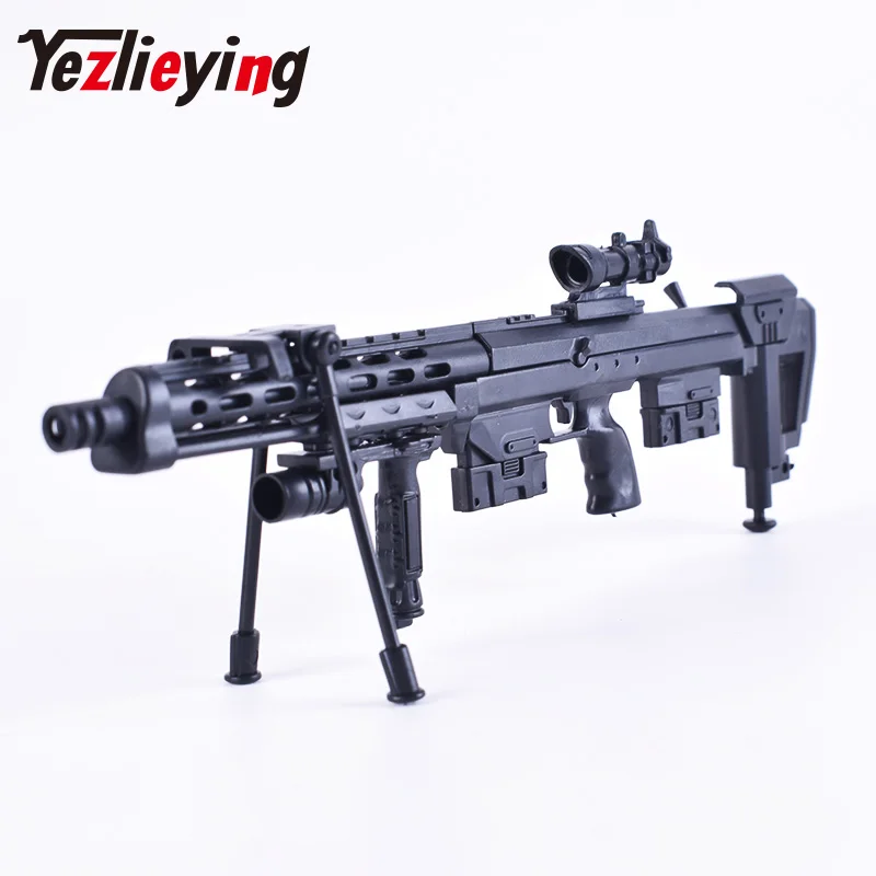 

1/6 Scale Accessories Soldier Barrett DSR1 Rifle Submachine Sniper Gun Assembly Model Military Fit 12" Action Figure Doll Toys