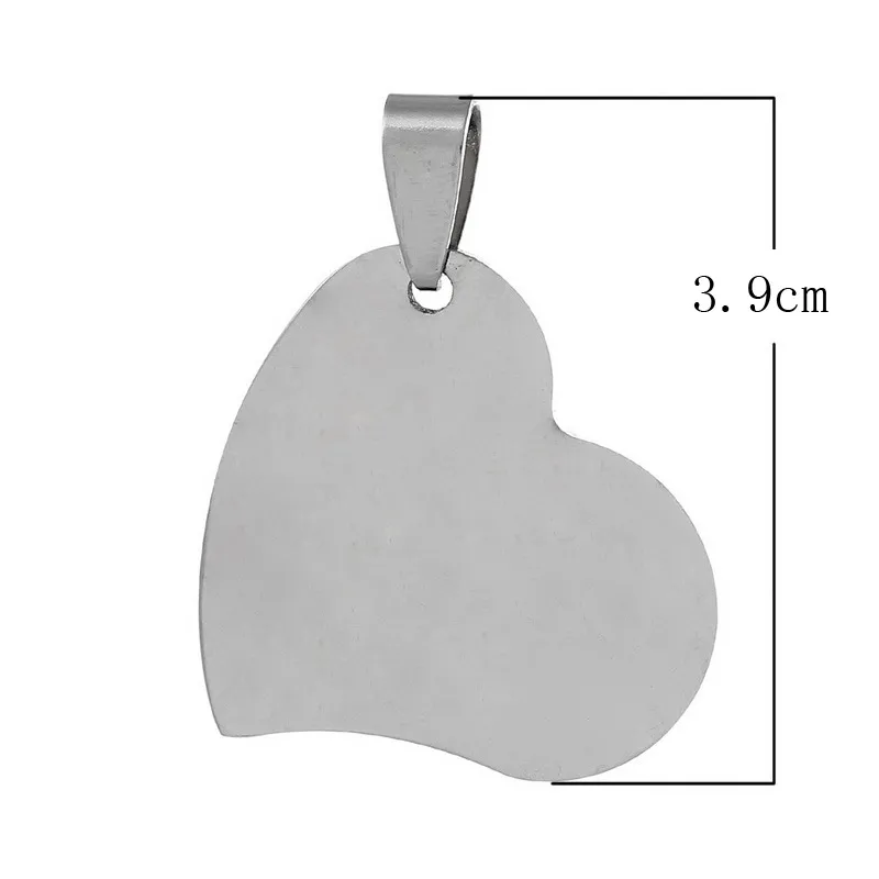 5 шт. подвески из нержавеющей стали 3 9 х3 6 см|blank stamping tags|stamping tagspendant blank |