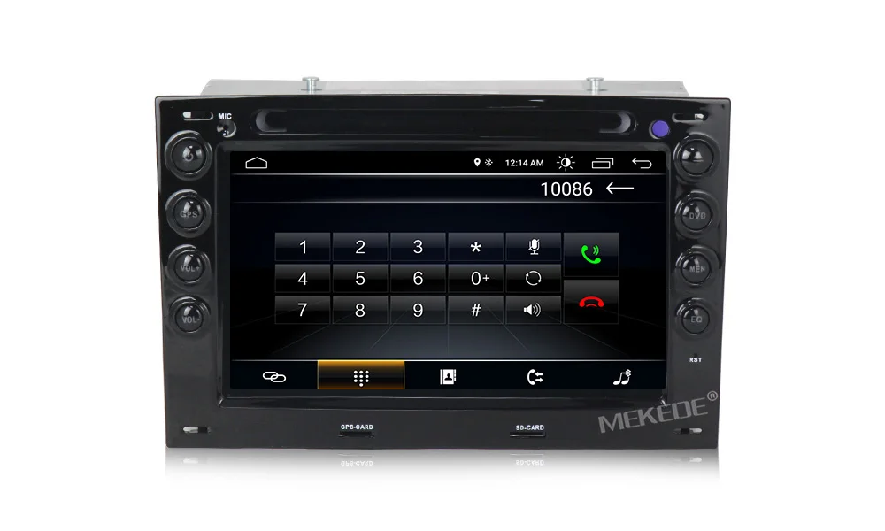 MEKEDE HD 4 ядра 7 ''2 Din Android 8,1 dvd-плеер автомобиля для Renault Megane 2 ii 2006 2007 2008 2009 радио gps-навигатор RDS 1024*600