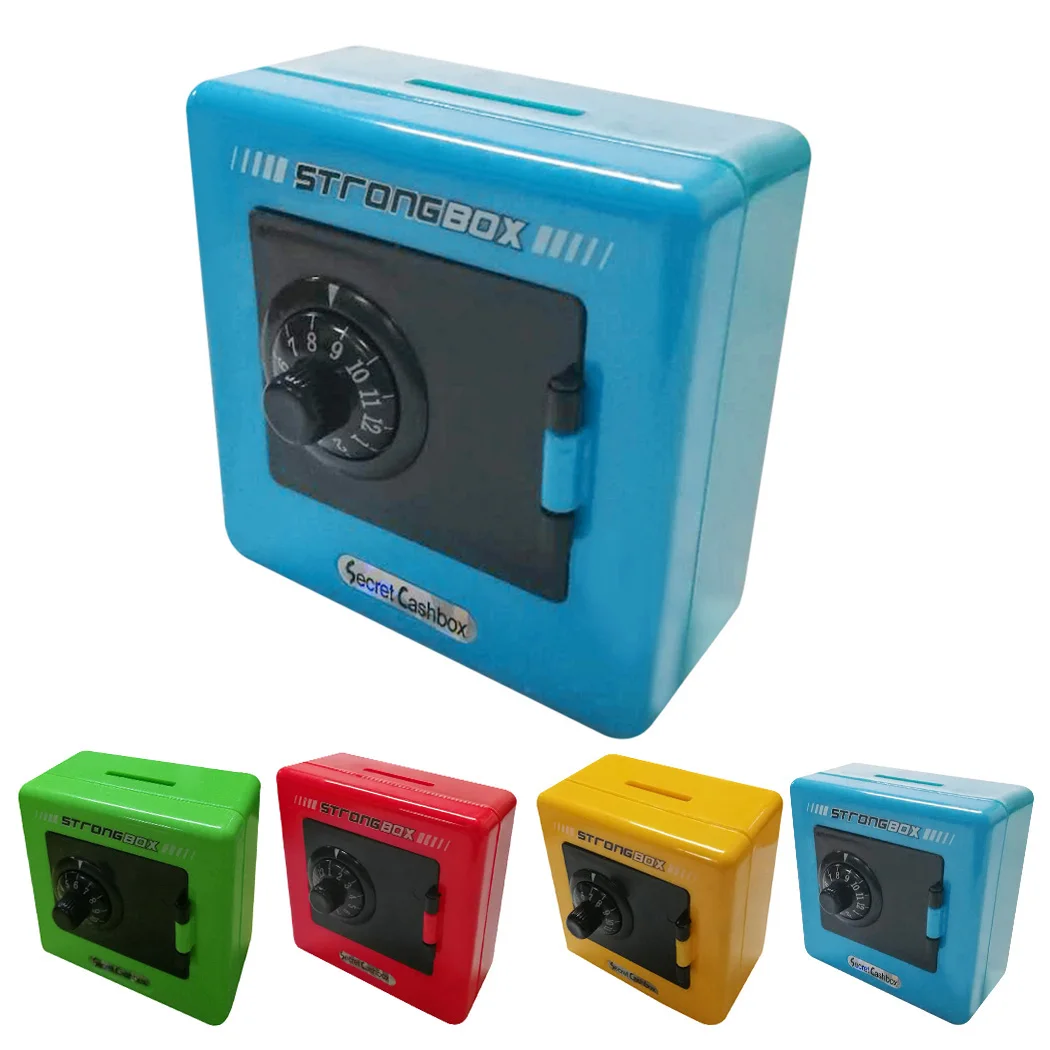 Convenient Combination Lock Money Box Code Safe Coins Cash Saving Piggy Bank New Year Gift For