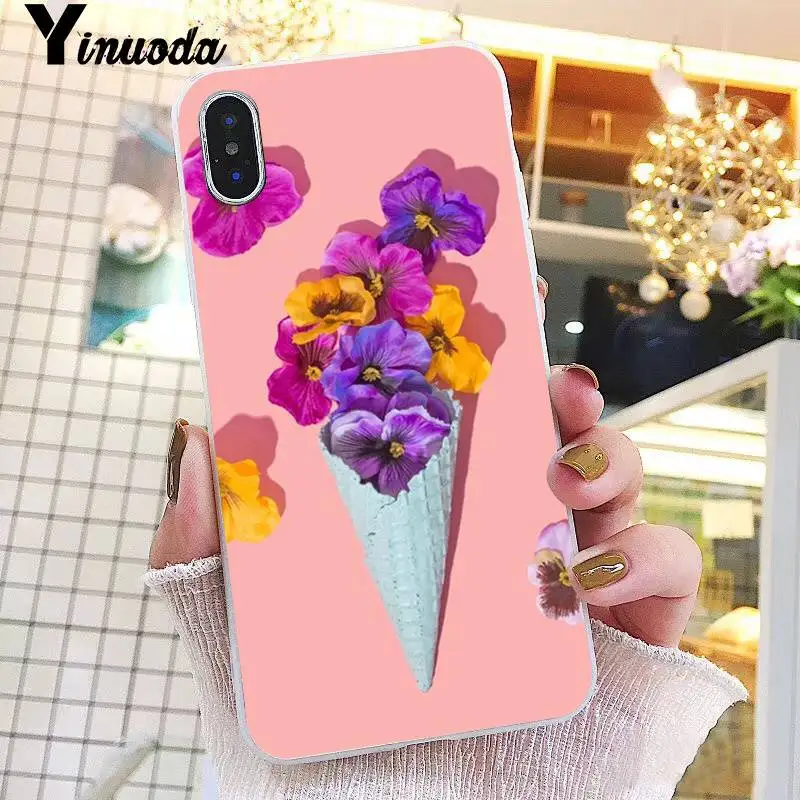 Simple lavender Purple flowers Ice cream