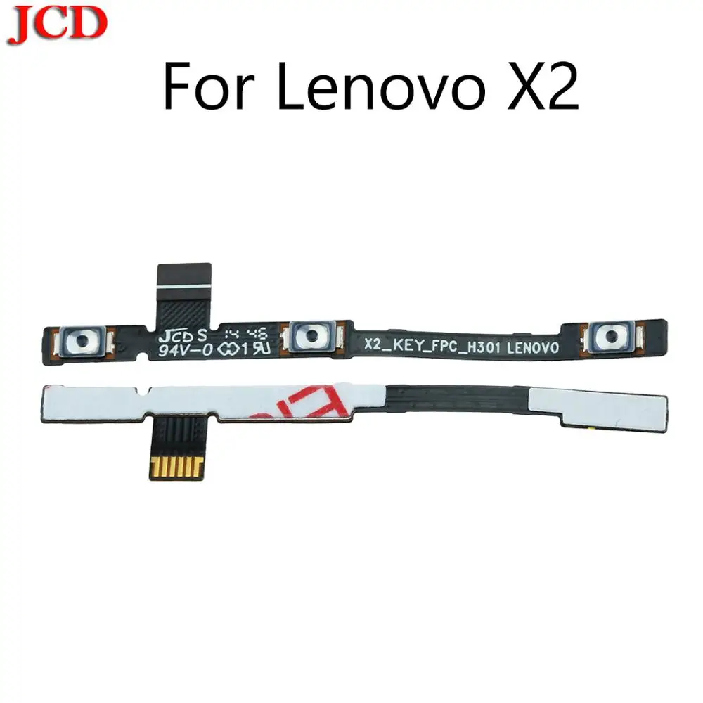 JCD For lenovo A2010 A2020 A536 A5000 A6000 K900 K3 K4 Note K5 X2 C2 S1 Power On Off Volume Up Down Button Key Switch Flex Cable - Цвет: No12  For Lenovo X2