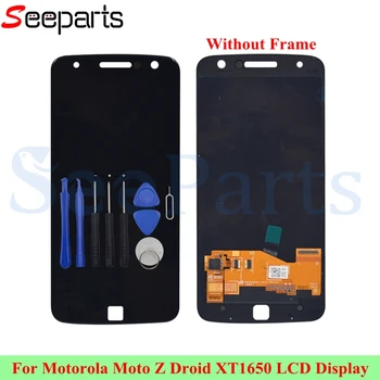 

LCD Display For Motorola Moto Z Droid XT1650 LCD Display Touch Screen Digitizer Assembly Replacement Parts 5.5" For Moto z lcd