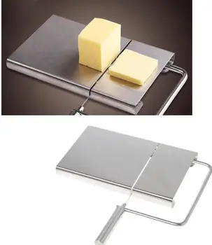 

wholesale 50pcs Stainless Steel Butter Cutting Knives Cheese Slicer For Kitchen Cooking Tool