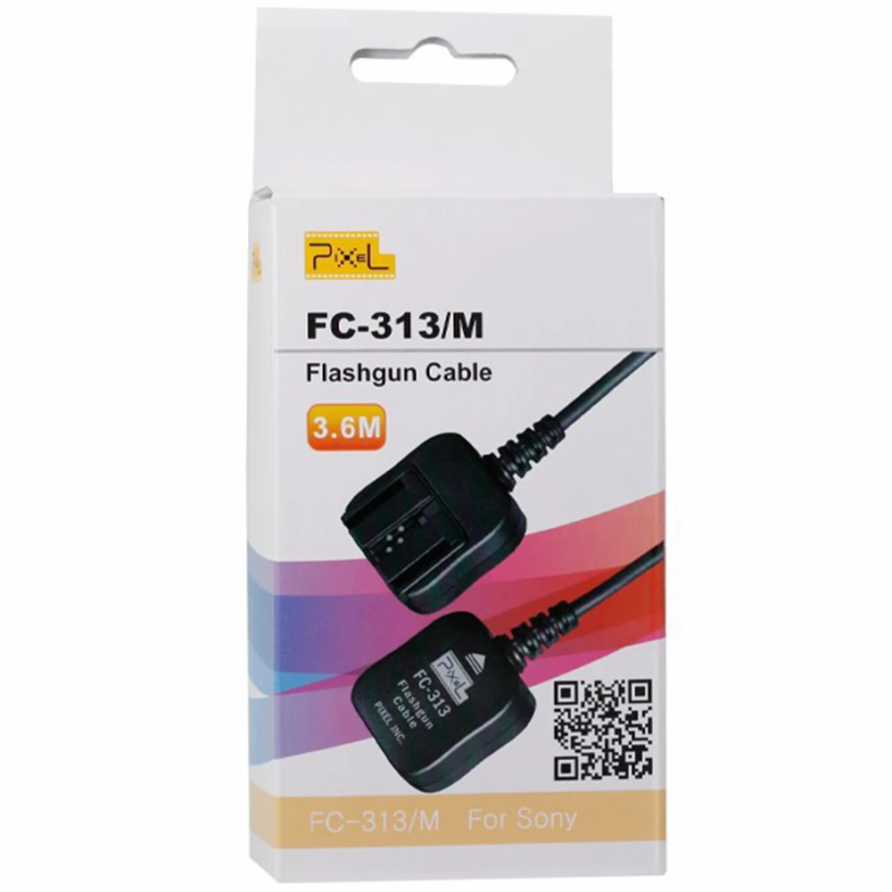 Pixel FC-313 S/M/L ttl Выкл-камера вспышка Расширение синхронизации Шнур Flashgun кабель для sony a900 a850 a700 a550 a500 a450 a350 a330