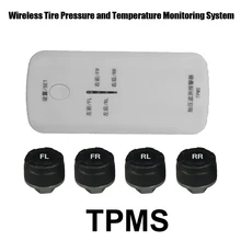 Bluetooth TPMS Support iPhone Android phone Wireless Tire Pressure Monitoring System Car TPMS with 4 External Car sensor