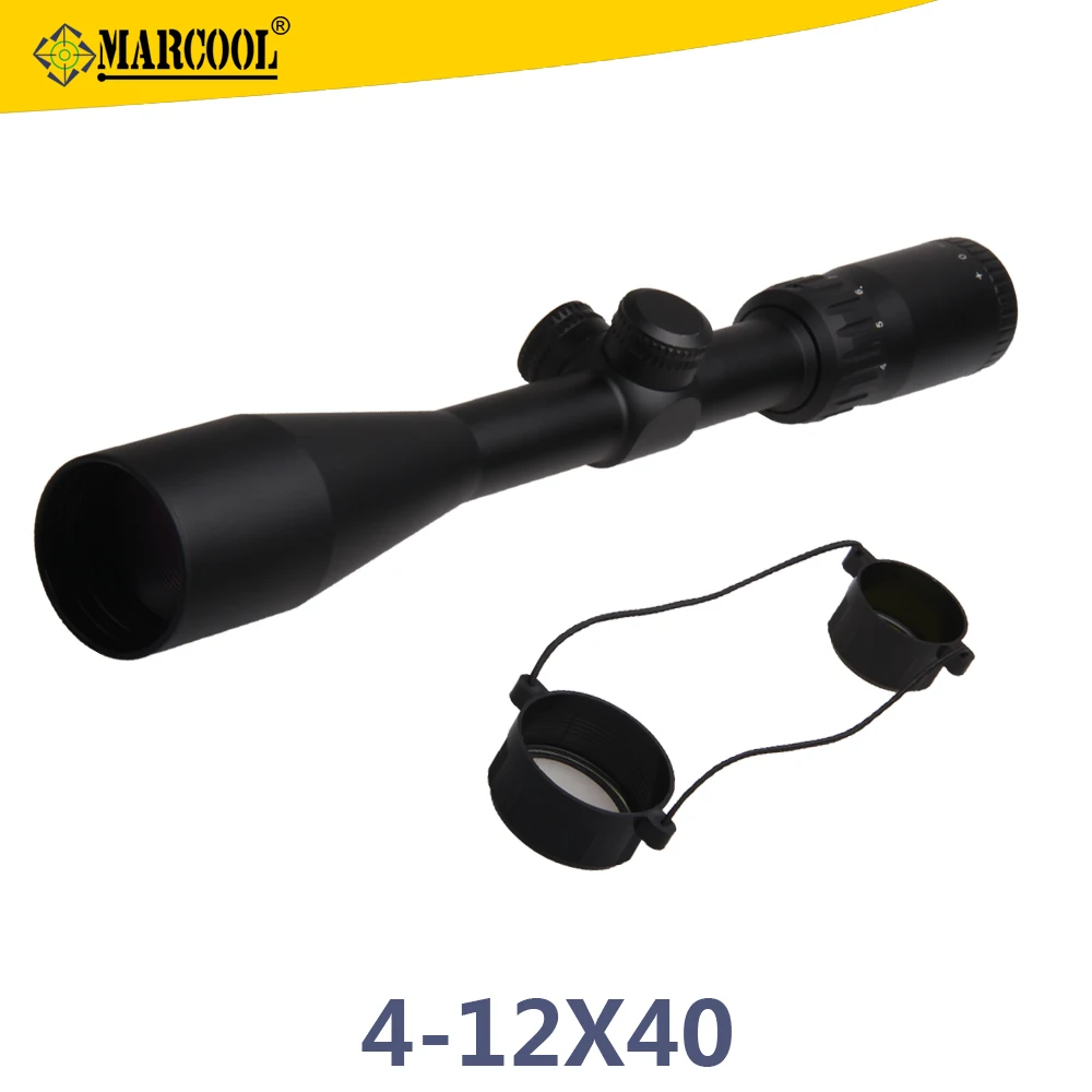Marcool 4 12x40 Night Vision .223 Rifle Scopes Optical Telescope For