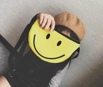 

new 10 pieces Sweet Smile face eye Handbag smiley Shoulder Bag Ladies belt Messenger Cross body Bag