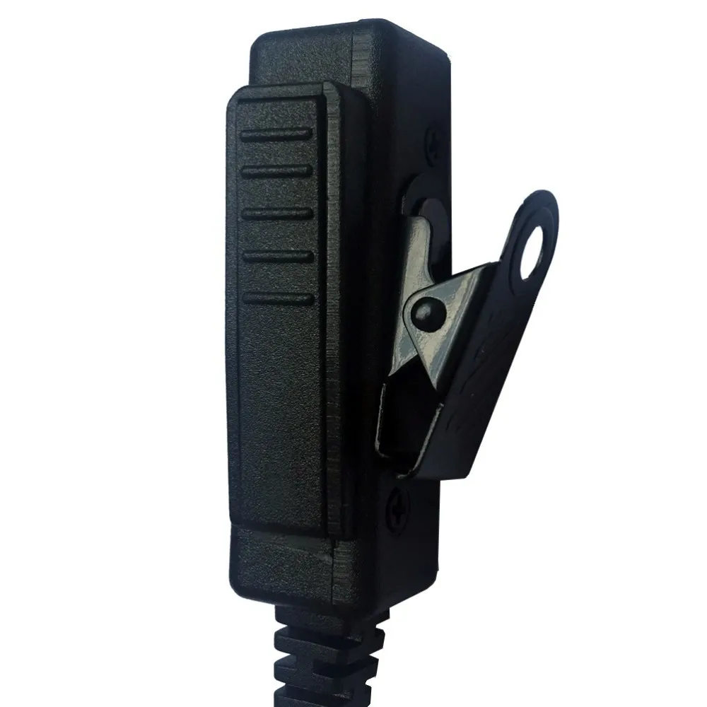 PTT MIC Covert Acoustic Tube Earpiece Headset for Motorola for HT1000 XTS5000 XTS1500 GP900 MTS2000 walkie talkie (7)