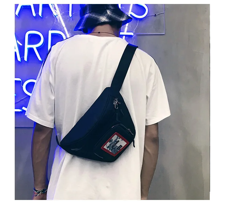 Поясная Сумка унисекс в китайском стиле, многофункциональная сумка через плечо, модная Корейская версия, маленькая нагрудная сумка