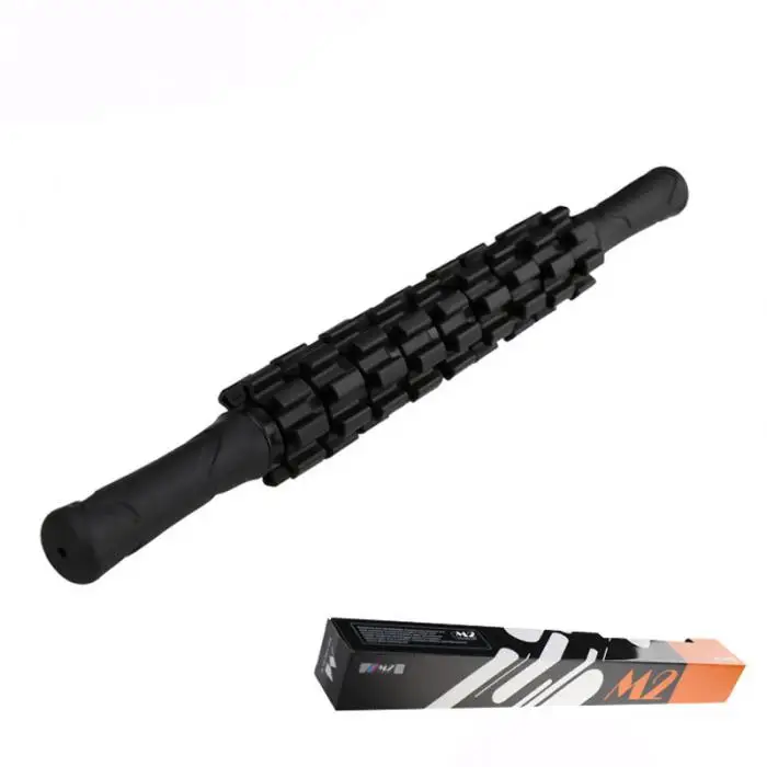 Body Massage Sticks Muscle Roller Tool Trigger Portable for Fitness Yoga Leg Arm C55K Sale