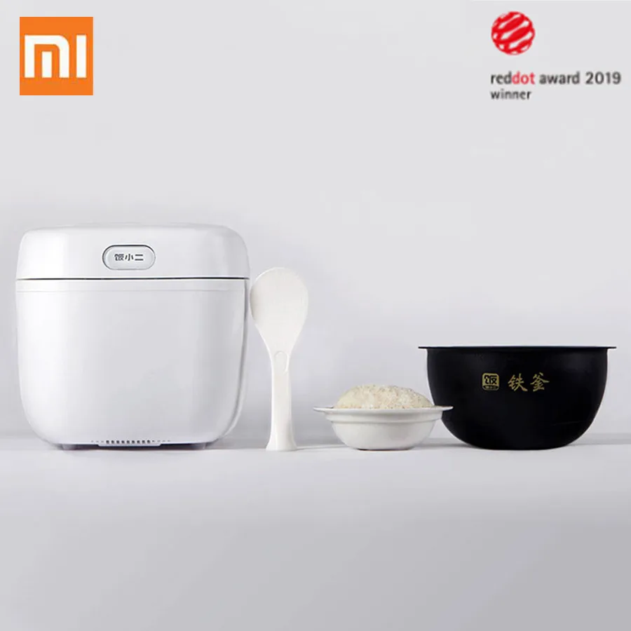 

Xiaomi Mijia 2.8L Mini Electric Rice Cooker Automatic Cooking Robot Portable Meal Thermal Heating Food Container 1200W 220V