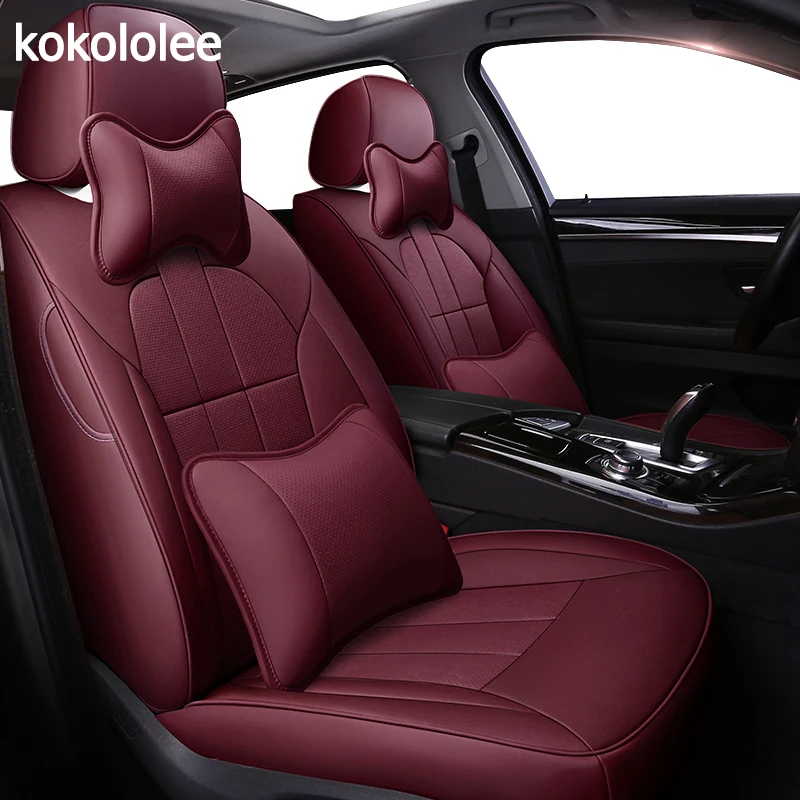 kokololee custom real leather car seat cover for buick Enclave Regal
