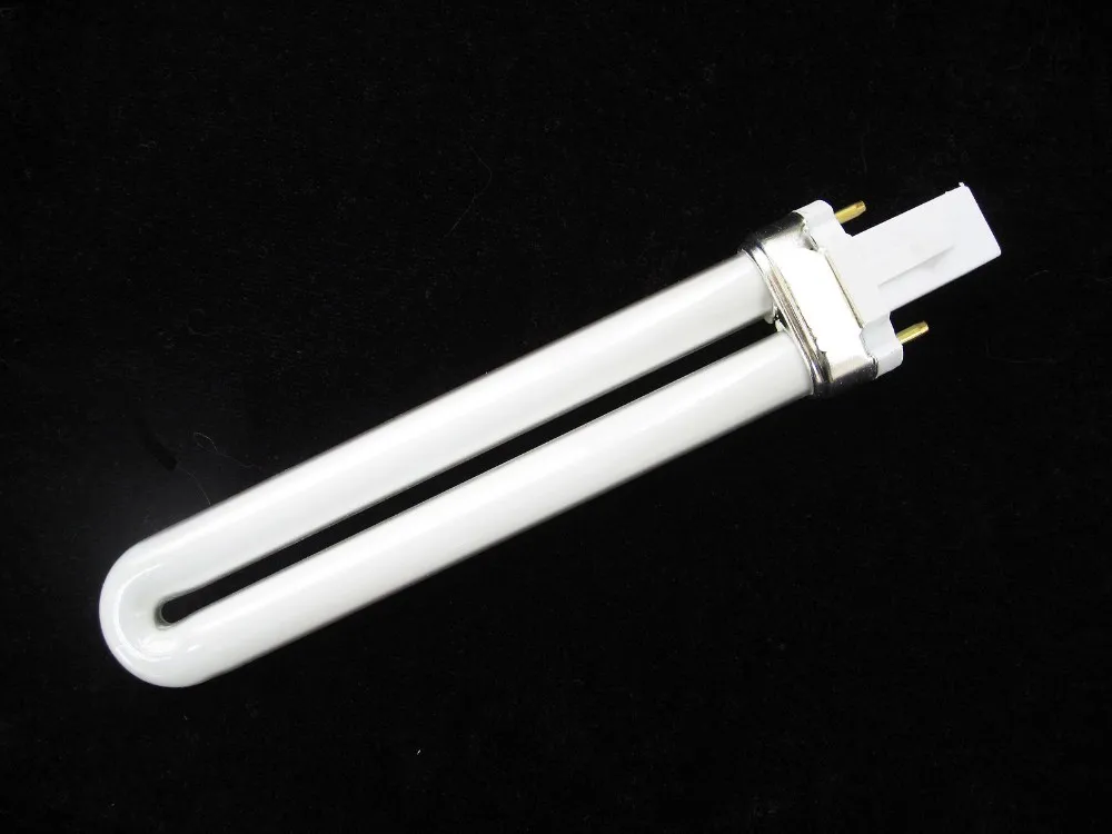 4x9 Вт отверждения лампы лампочки ультрафиолетовая гелевая сушилка Замена ногтей инструменты u-образный УФ-лампа для сушки электрическая лампа трубчатая