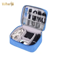 Travel accessories data pack organizer Digital package Storage box headset Data line USB SD card Cell