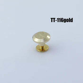 

50pc SCREWBACK SPIKE TT- 116 leathercraft Gold