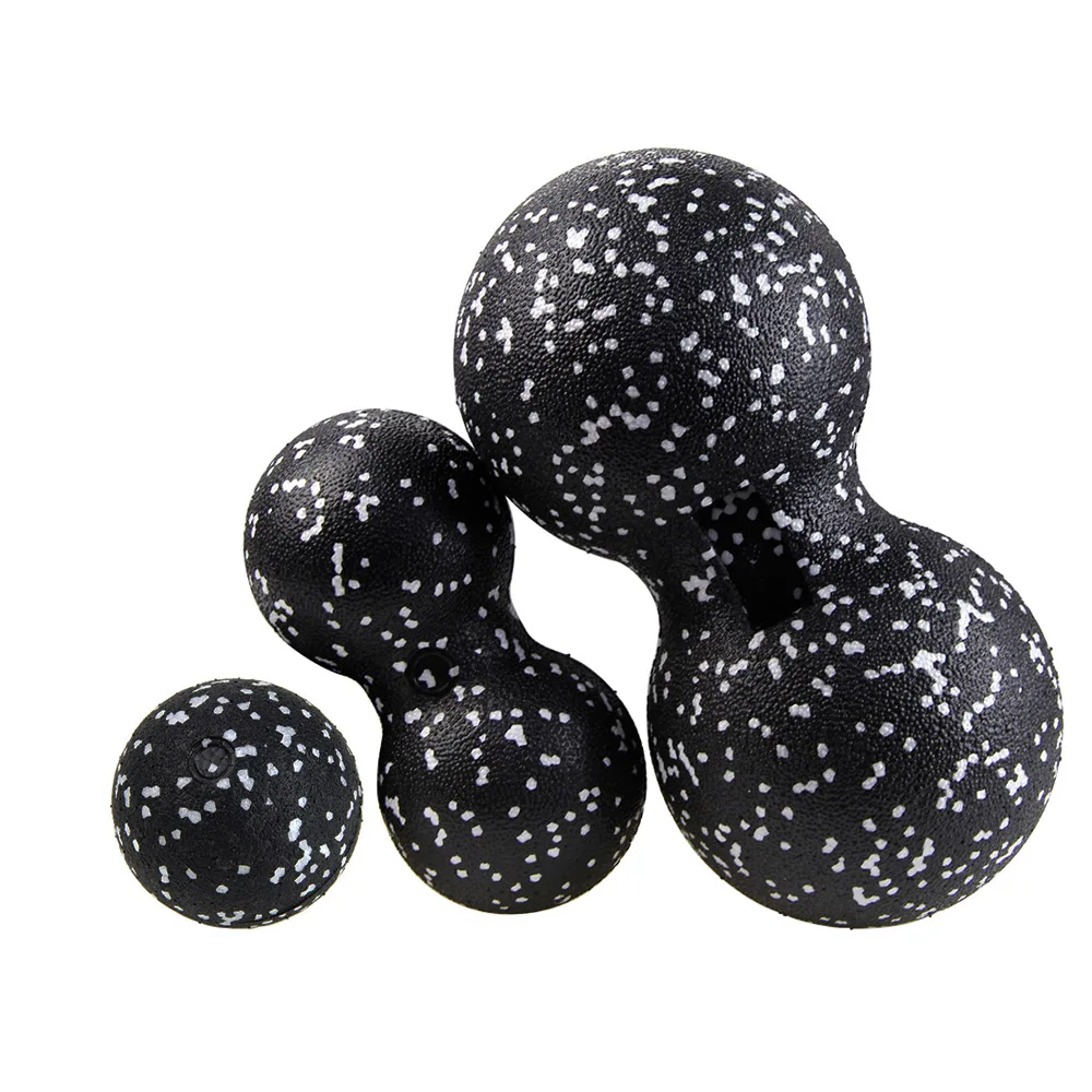 EPP Fitness Peanut Massage Ball Set Lacrosse ball for Shoulder Back Legs Rehabilitation Therapy Training