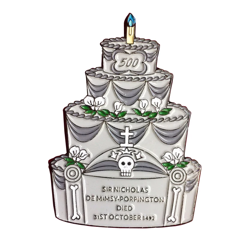 DeathDay Cake Pin