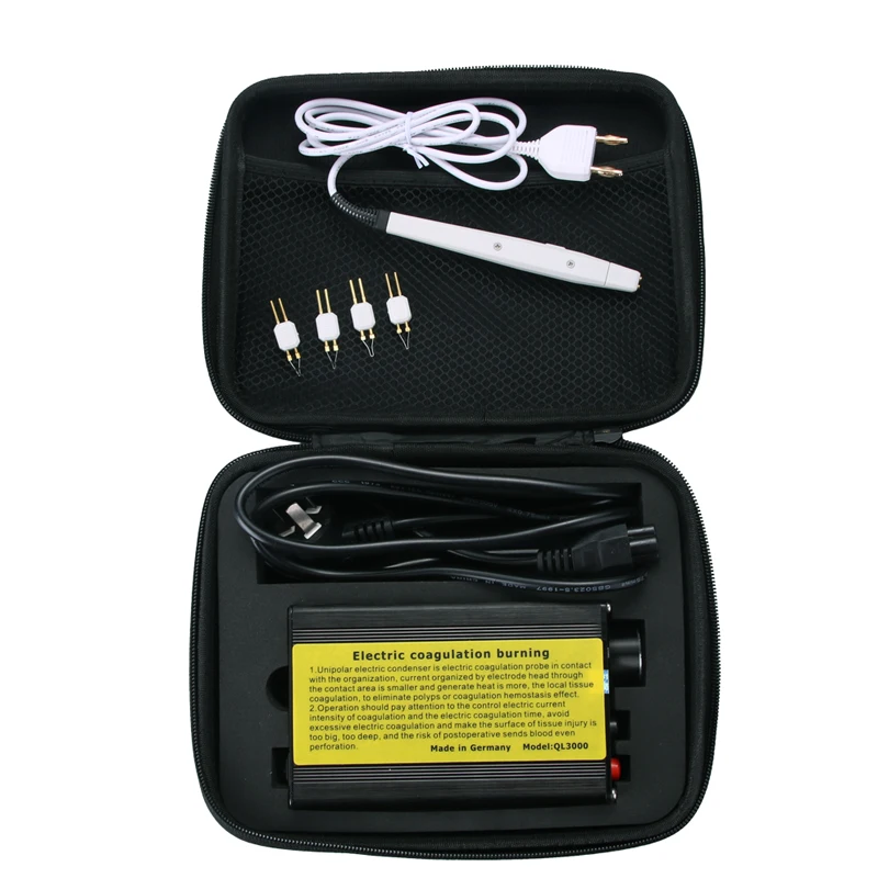 

Electrocoagulation stylus hemostat metal case Stop bleeding during surgery Electric coagulation pen Adjustable temperature