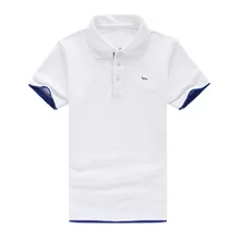 Новая Летняя мужская рубашка хлопок короткий рукав Повседневная модная дышащая мягкая вышивка Лоскутная рубашка размера плюс