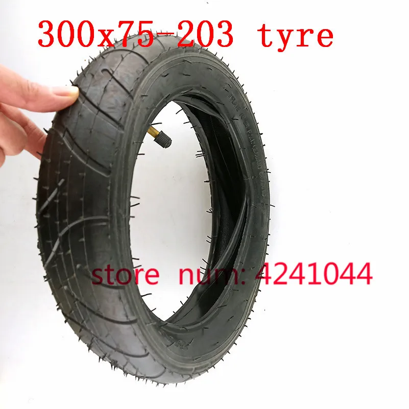 Interno do Pneu Apto para Crianças o Envio Gratuito de Pneu Pneumático Tubo Triciclo Bebê Trole Acessórios 300x75-203 7 O envio gratuito de pneu pneumático 300x75-203
