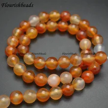 Натуральный Красный сердолик камень агата круглые свободные бусины DIY ювелирных изделий материалы 4 мм 6 мм 8 мм 10 мм 12 мм