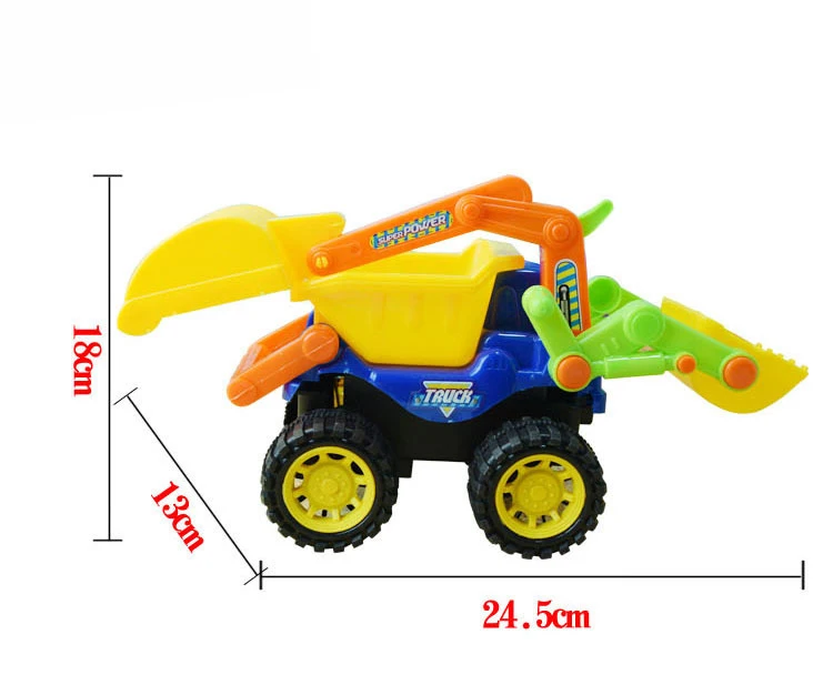 Yoyotugi песок пляж моделирование Инженерные Грузовики трекер Экскаватор Бульдозер самосвал для детей Дети инерционные игрушки-большой размер