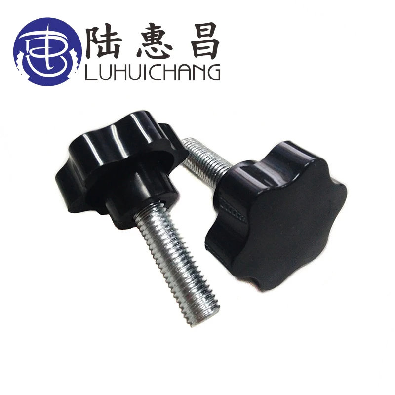 LUHUICHANG 50pcs Thread Head Diameter 32mm Replacement Star Hand Knob