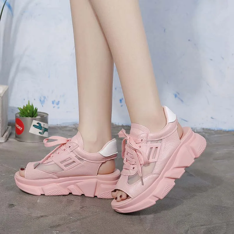New-exhibition-Women-Fishnet-Mesh-Sandals-Casual-platform-shoes-Fashion-Women's-Leather-Breathable-Sneakers-Female-Beach-Sandals (13)