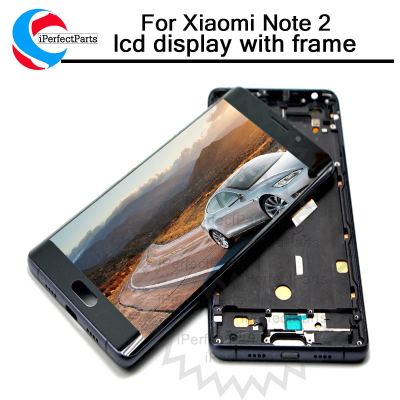 Xiaomi Mi Note 2 LCD Display Touch Screen Digitizer Assembly Note2 Display For 5.7" Xiaomi Mi Note 2 LCD with frame Replacement 1 phone item image