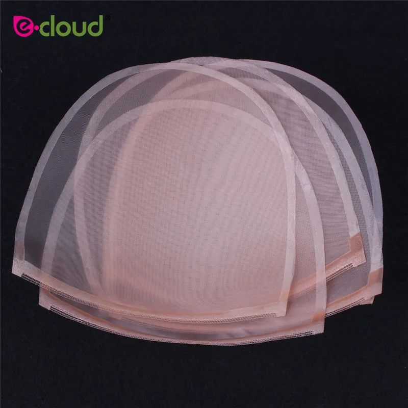 

1-5pcs/bag Skin Mono Net For Wig Making U Part Swiss Lace Material For Wig Caps Wig Base Tools Wig Net Foudation Base
