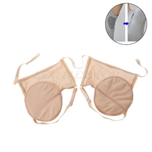 Подмышечные подушечки для пота, одежда для платья, впитывающие подмышечные подушечки для ухода за потом