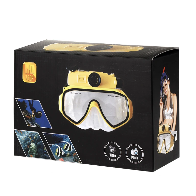 720P Underwater Sunglass Camera  with 5.0Mega