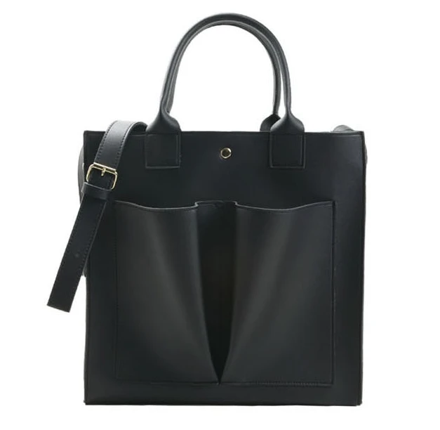 Brand Design Retro Fashion Big Tote bag 2026 New Quality PU Leather Women's Designer Handbag Shoulder Messenger bags Purse