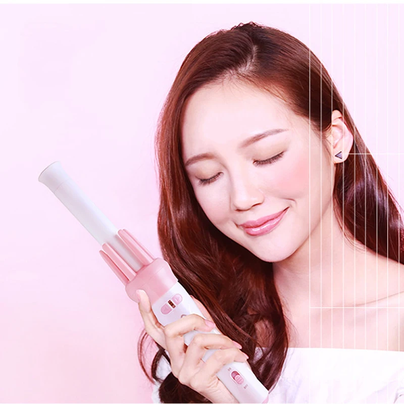 

2018 Hot Selling Ceramic Instawave Automatic Hair Curler Irons Professional Auto Hair Curling Iron Magic Hair Styling Tool