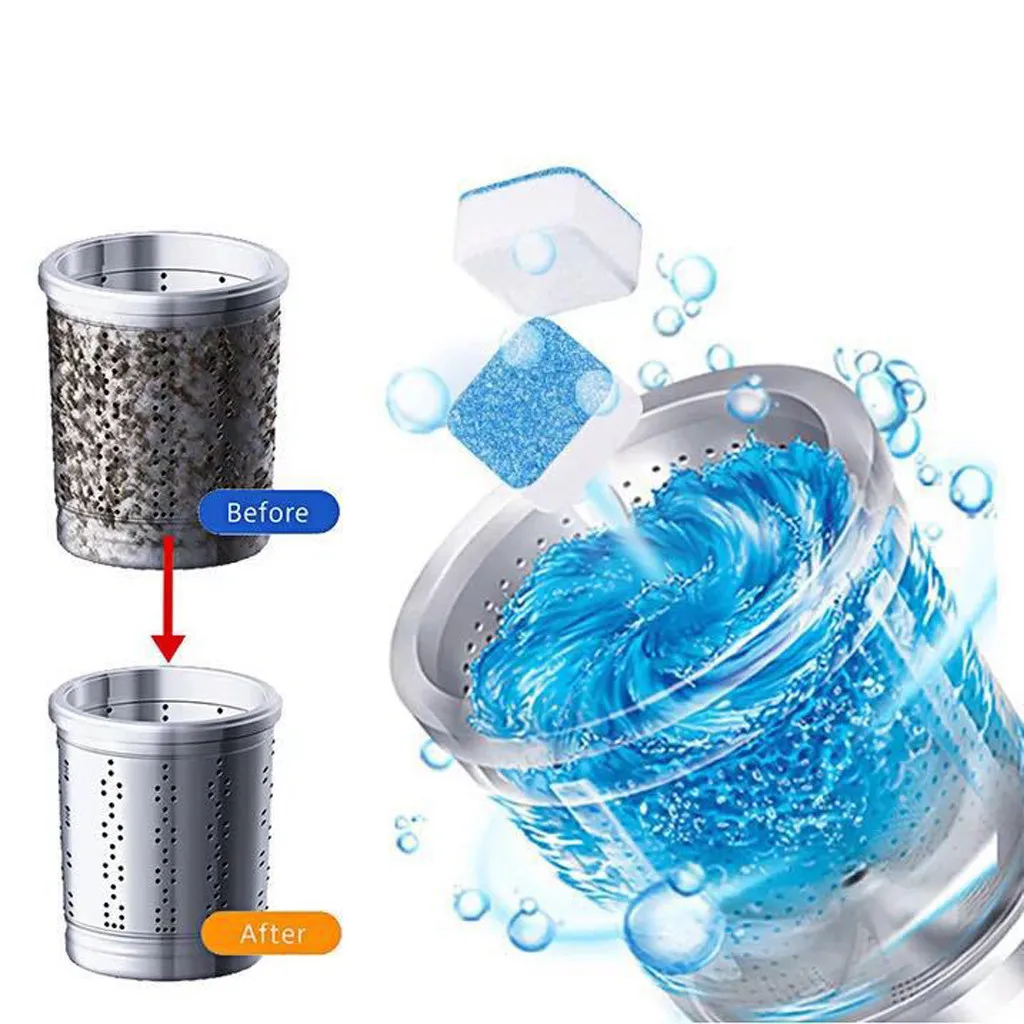 

25pcs Washing Machine Cleaner Effervescent Tub Cleaner Remover Deodorant for Home Remover Deodorant Durable Laundry Balls Discs