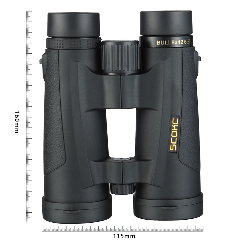 SCOKC 8x42 Compact Binoculars for Bird Watching Waterproof Bak4