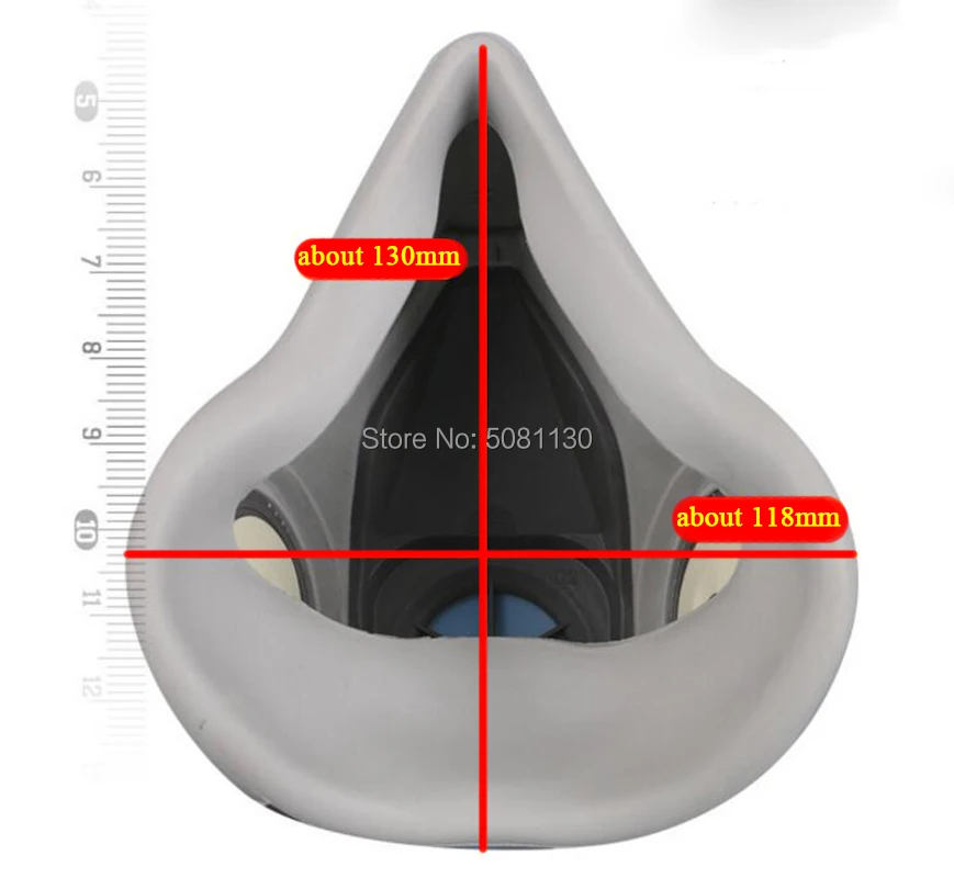 3M, 6200, противогаз, 7 в 1, защита от пыли, распыление краски, безопасность работы, полуреспиратор, промышленная Пылезащитная маска с фильтром 5N11 501 6001CN