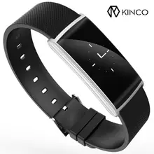 Kinco 0.96 дюйма OLED крови кислородом Приборы для измерения артериального давления серебристый, черный золото сердечного ритма сна Мониторы