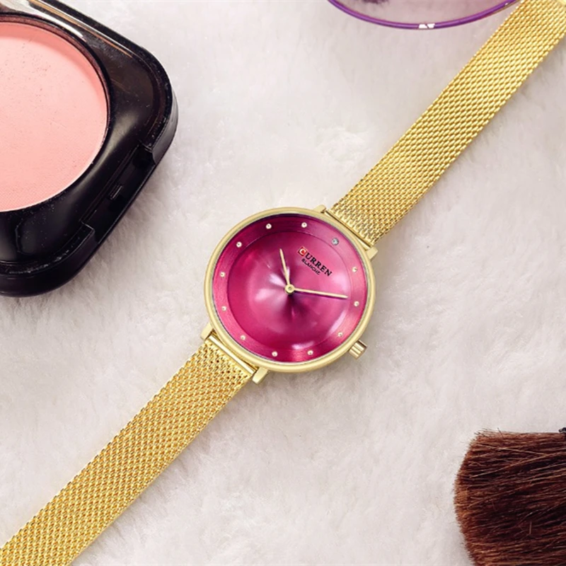 Fashion girl bracciale orologi donna CURREN orologio da donna di lusso con  diamanti bellissimo orologio da polso in acciaio per donna Relogio  Feminino|Women's Watches| - AliExpress