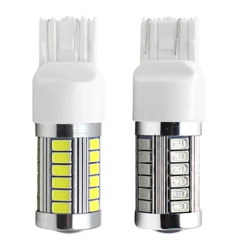 

2x Car Led Signal Lamp T20 7443 7440 Led W21W W21/5W WY21W Canbus Auto Turn Signal Light Reverse Tail Brake Lights 12V White Red