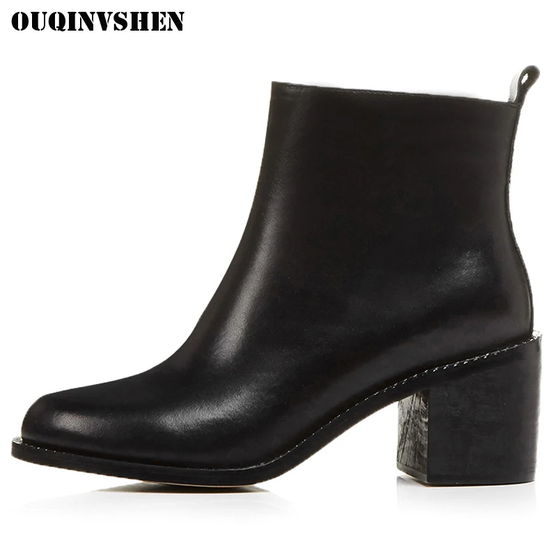 boots with square heel
