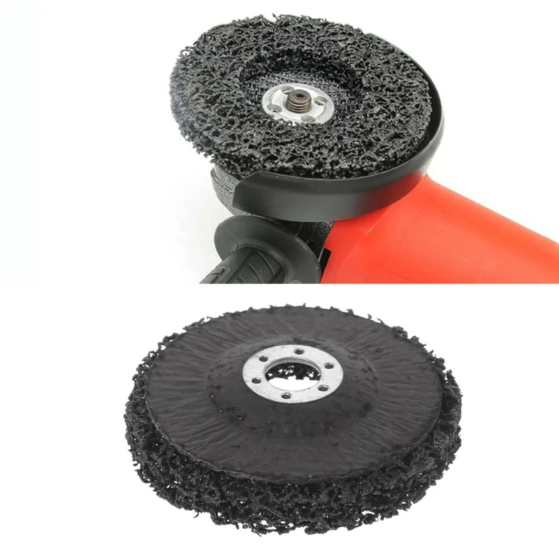 Поли полосы диск колеса краска удаления ржавчины чистый удалить для углошлифовальной машины 100x16 мм