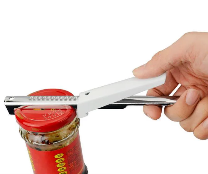 Stainless Steel Adjustable Can Opener Multi function Can Opener Bottle