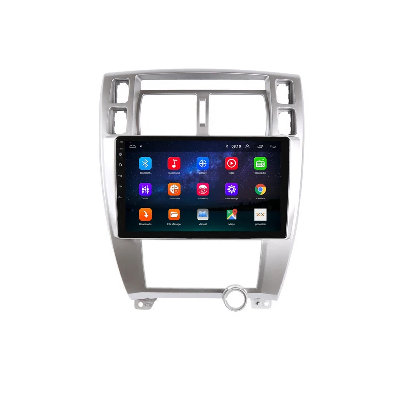 Excellent 10.1" 2.5D IPS Android 8.1 Car DVD Video Player GPS for Hyundai Tucson 2006 2007-2010 2012 2013 audio radio stereo navigation 2