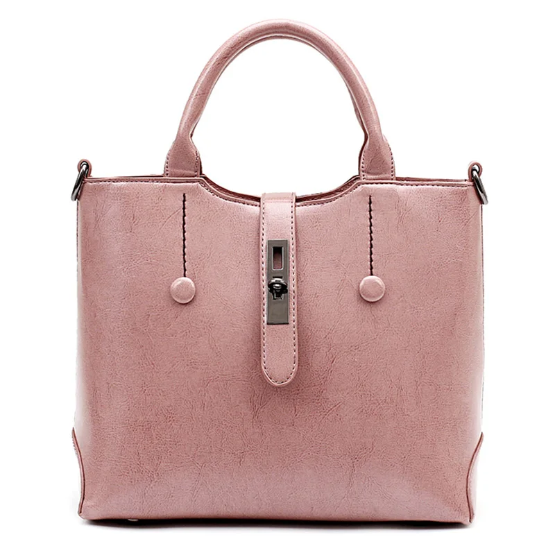 Famous Brand Ladies Hand Bags Women PU Leather Bag Brown Medium Shoulder Bags 2016 Spring Sacs New Fashion Messenger Bags Frauen