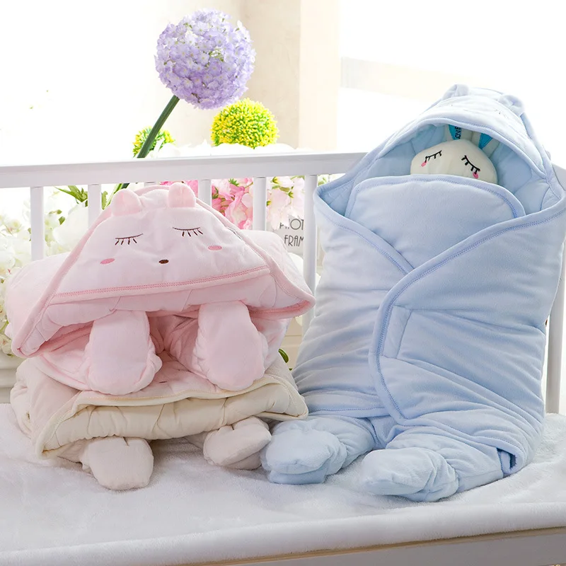 

Pure Cotton Infant Sleeping Bag Autumn Winter Thickening Baby Sleeping Sack Envelope Sleepsacks Newborn Blanket Thermal Sack